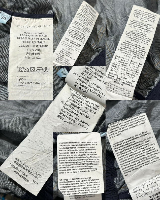 Authentic Pristine✨STELLA MCCARTNEY CINCHED JEAN JACKET!