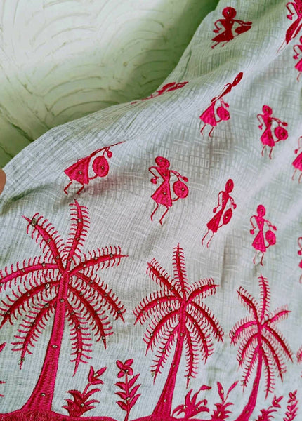 Women's Coastal Design Embroidered Suit