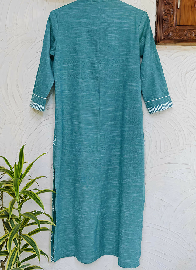 Sea Green Beautiful Kurta